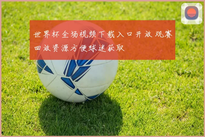 世界杯全场视频下载入口开放 观赛回放资源方便球迷获取